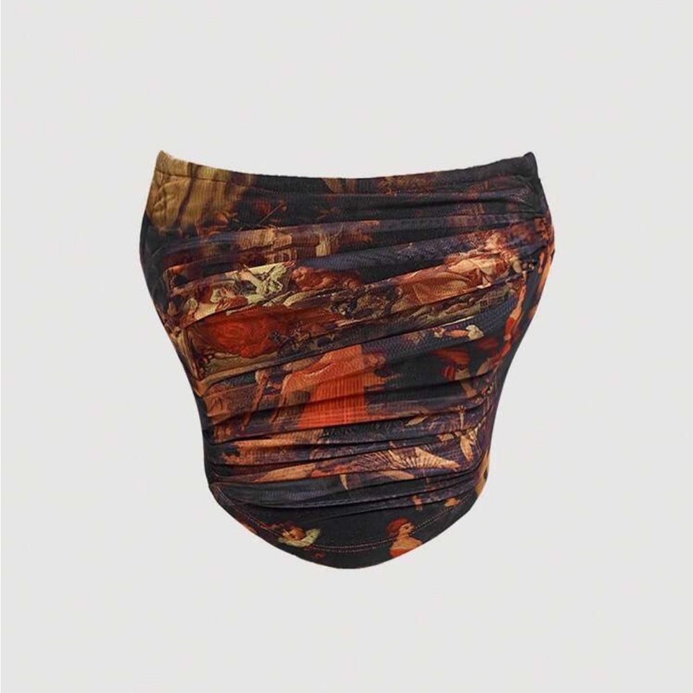 Strapless Corset Top